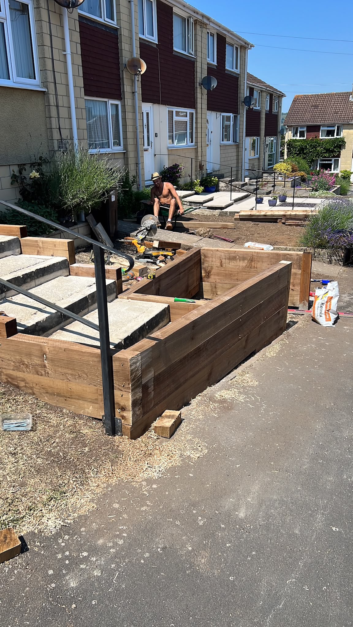 RT Landscaping completed project